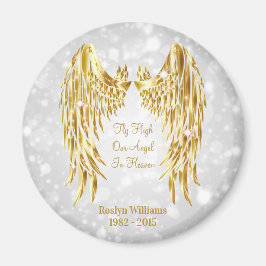 Íman Angel Wings Memorial Perda de um Amado