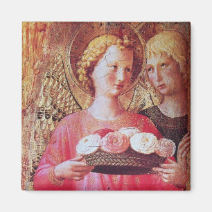 ÍMAN ANGEL WITH ROSES