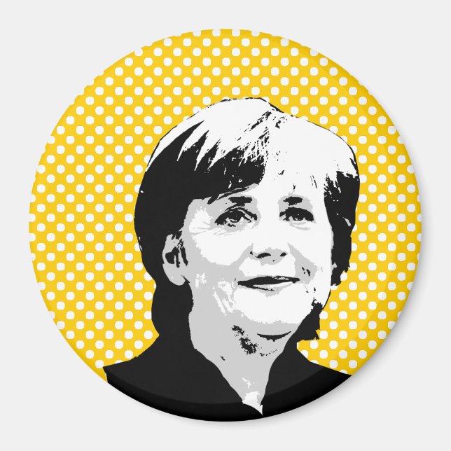 Íman Angela Merkel (Frente)