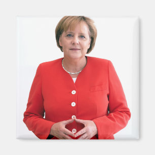 Íman Angela Merkel Portrait