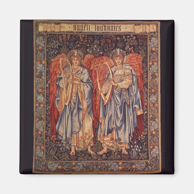 Íman Angeli Laudantes por Sir Edward Coley Burne Jones (Frente)