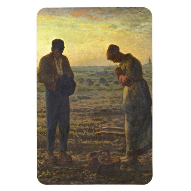 Íman Angelus Jean Francois Millet (Vertical)