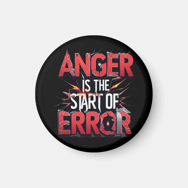Íman Anger is the Start of Error | Powerful Quote (Frente)