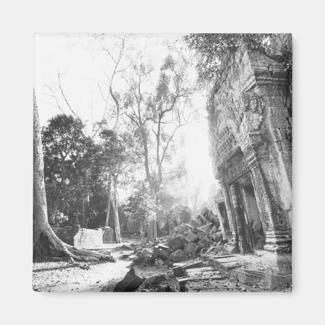 Íman Angkor Camboja, Detalhes Ta Prohm (Frente)