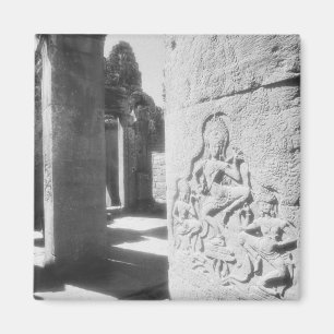 Íman Angkor Camboja, Escultura Apsara no Bayon 2