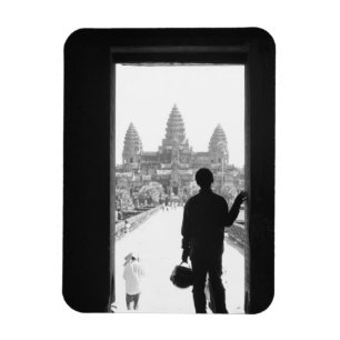 Íman Angkor Camboja, Porta e Pessoa Angkor Wat
