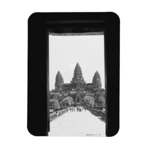 Íman Angkor Camboja, Vista da Porta de Angkor Wat 2