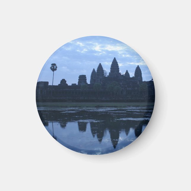 Íman angkor que reflete azul (Frente)