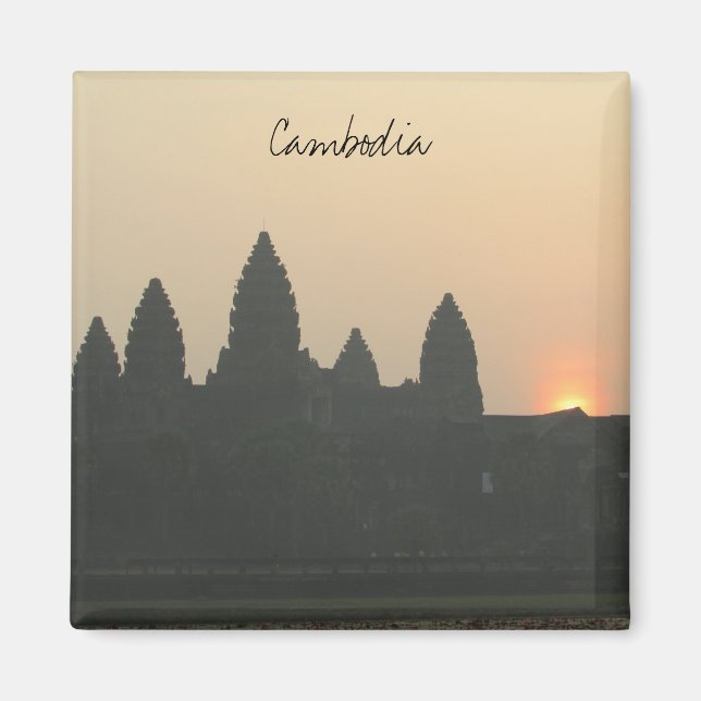 Íman angkor sunrise camboja (Frente)