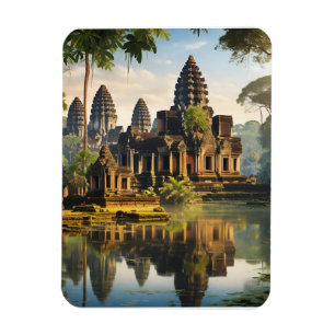 Íman Angkor Wat, antigo templo Khmer