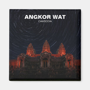 Íman Angkor Wat Cambodja à Noite