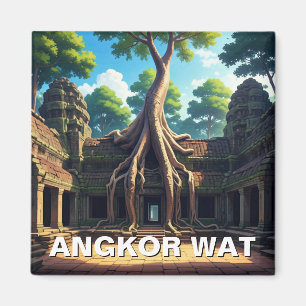 Íman Angkor Wat Temple Tree Camboja