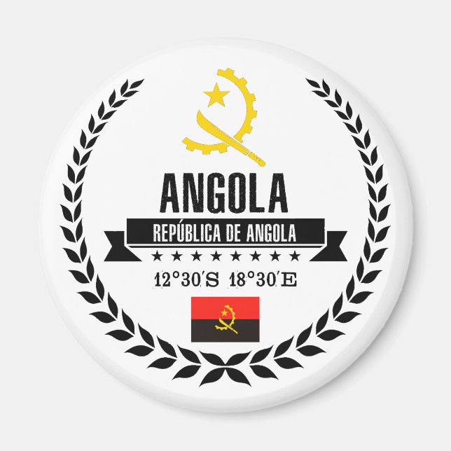 Íman Angola (Frente)