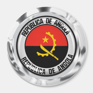 Íman Angola Round Emblem