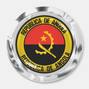 Íman Angola Round Emblem