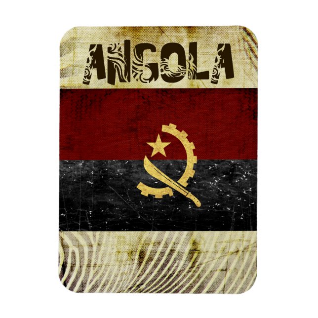 Íman Angola Souvenir Magnet (Vertical)