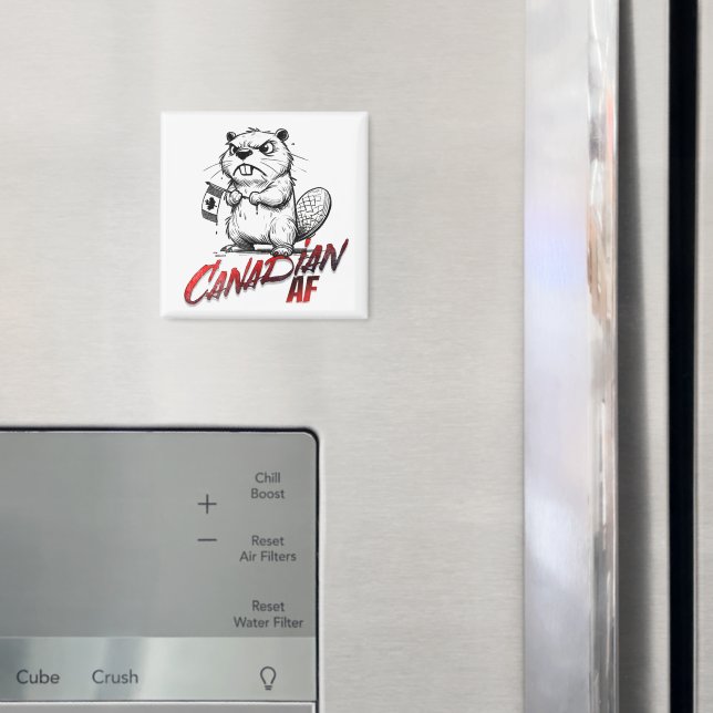 Íman Angry Beaver Canadian AF (In Situ (Fridge))