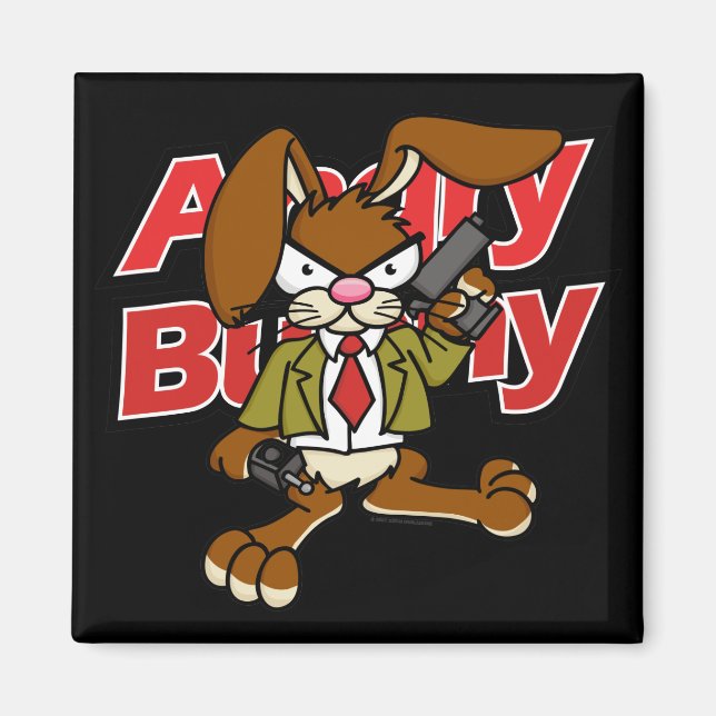 Íman Angry Bunny Magnet 1 (Frente)