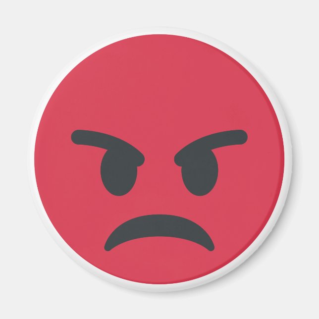 Íman Angry Emoji (Frente)