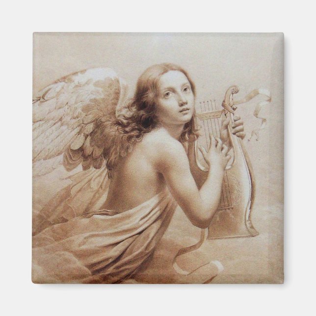 ÍMAN ÂNGULO BRINCANDO LYRA SOBRE AS NUVENS (Frente)