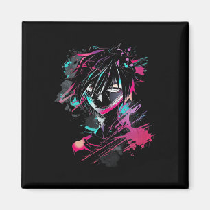Íman Animação de Ilustração de Abstrato do Anime Manga