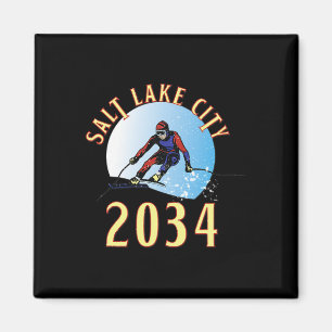 Íman Animado Para 20&#; Para Salt Lake City Utah