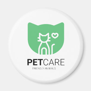 Íman Animais amigos do Pet Care