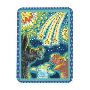 ÍMAN  ANIMAIS DE EXPLORAÇÃO DE BARNYARD EM QUARTO DE J