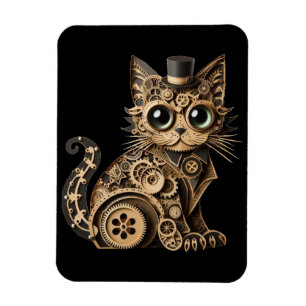 Íman Animais de gatos-do-galinha artesanatos de papel