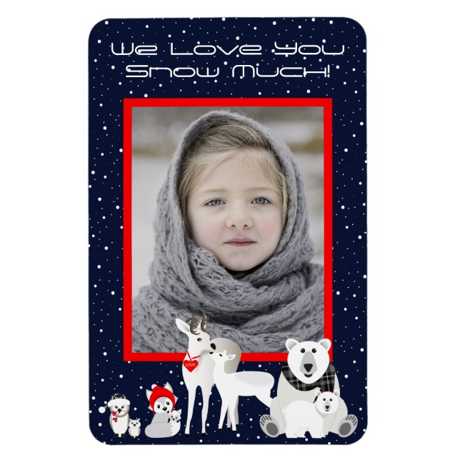 Íman Animais do Ártico (Vertical)