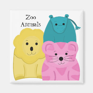 Íman Animais do jardim zoológico do bebê