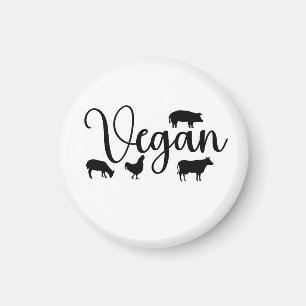 Íman Animais do Vegan