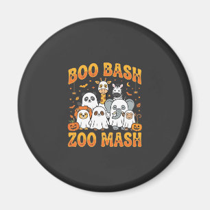 Íman Animais do Zoológico no Halloween Boo Bash Zoo Mas