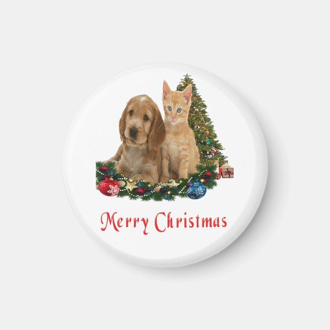 Íman Animais Natal (Frente)
