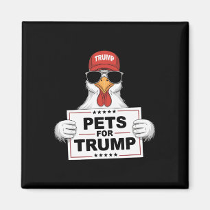 Íman Animais Para Galinhas Trump Apoiam Donald Trump En