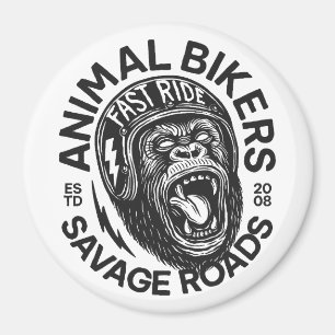 Íman Animal Bikers