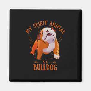 Íman Animal Espiritual é um Bulldog Inglês Amor de Cach