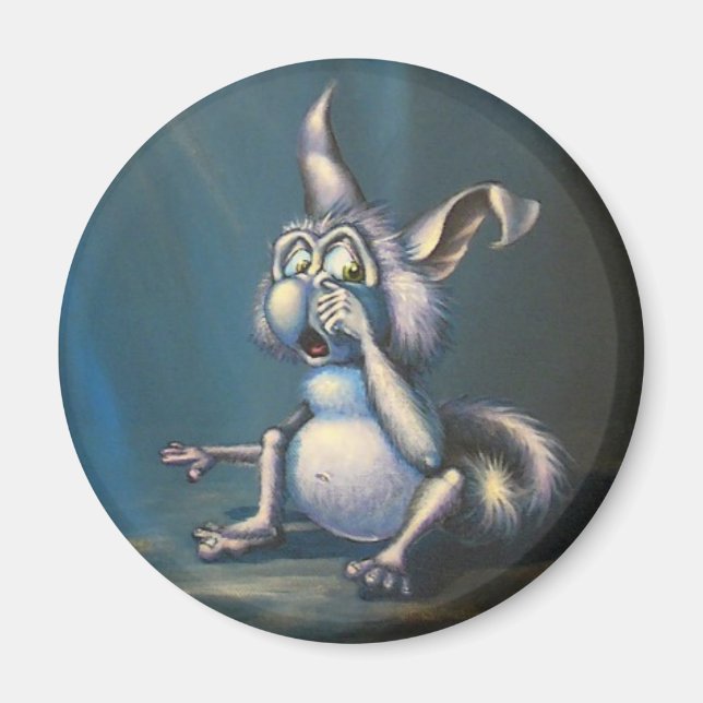 Íman animal noturno (Frente)