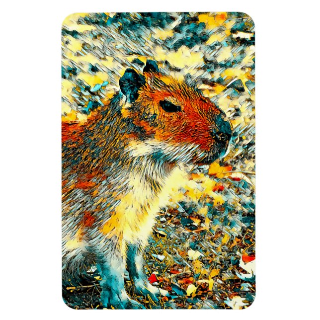 Íman AnimalArt_Capybara_003 (Vertical)