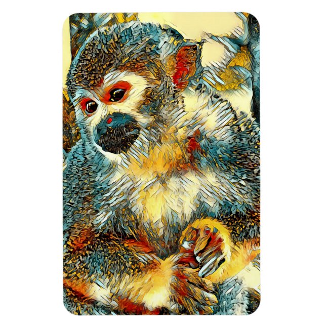 Íman AnimalArt_Monkey_003 (Vertical)