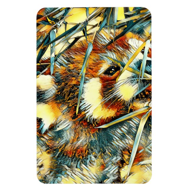 Íman AnimalArt_RedPanda_003 (Vertical)