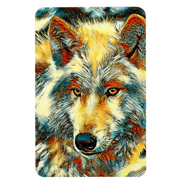 Íman AnimalArt_Wolf_004 (Vertical)
