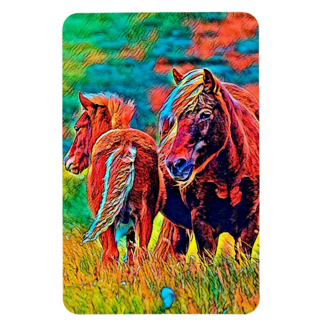 Íman AnimalColor_Horse_018 (Vertical)