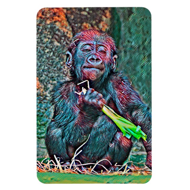 Íman AnimalMix_Gorilla_004 (Vertical)