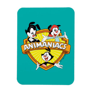 Íman Animaniacs Warner Brothers & Sister WB Shield