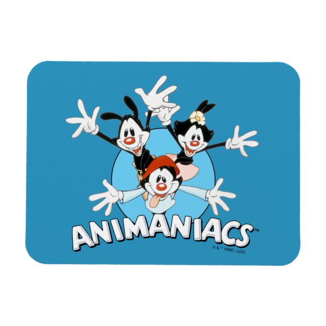 Íman Animaniacs | Warner Siblings Wide Arms Graphic (Horizontal)