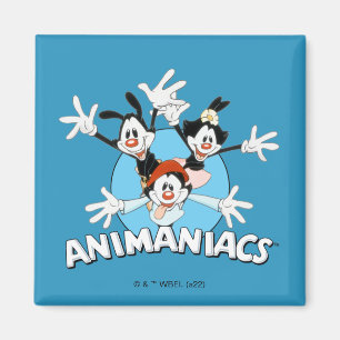 Íman Animaniacs Warner Siblings Wide Arms Graphic