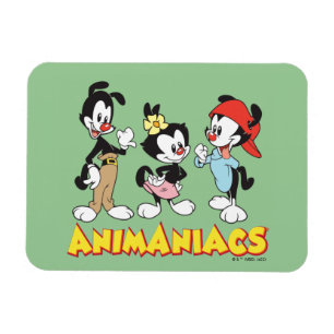 Íman Animaniacs   Yakko, Dot e Wakko Permanente