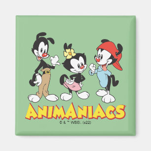 Íman Animaniacs   Yakko, Dot e Wakko Permanente