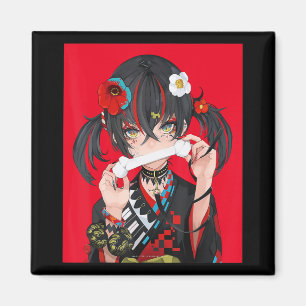 Íman Animas Bonitas Meninas Japonesas Figurino Estético